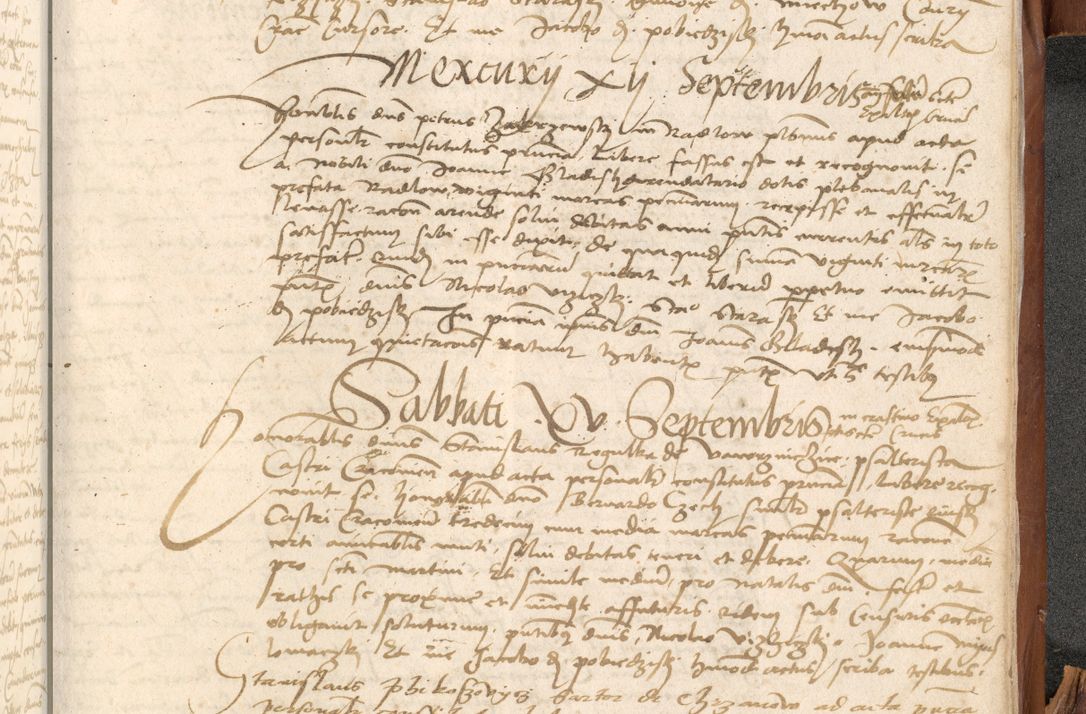 Zdjęcie nr 1144 dla obiektu archiwalnego: Acta obligationum coram reverendo patre domino Thoma Rosnowsky canonico et officiali generali Cracoviensi ad annum Domini 1518