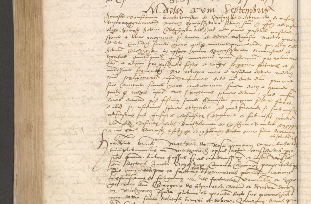 Zdjęcie nr 1145 dla obiektu archiwalnego: Acta obligationum coram reverendo patre domino Thoma Rosnowsky canonico et officiali generali Cracoviensi ad annum Domini 1518