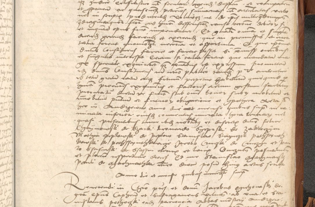 Zdjęcie nr 1140 dla obiektu archiwalnego: Acta obligationum coram reverendo patre domino Thoma Rosnowsky canonico et officiali generali Cracoviensi ad annum Domini 1518