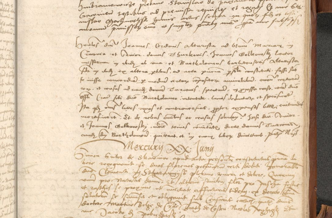 Zdjęcie nr 1122 dla obiektu archiwalnego: Acta obligationum coram reverendo patre domino Thoma Rosnowsky canonico et officiali generali Cracoviensi ad annum Domini 1518