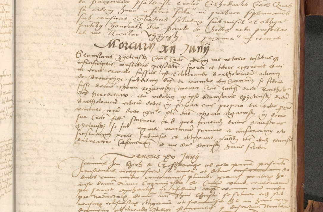 Zdjęcie nr 1120 dla obiektu archiwalnego: Acta obligationum coram reverendo patre domino Thoma Rosnowsky canonico et officiali generali Cracoviensi ad annum Domini 1518
