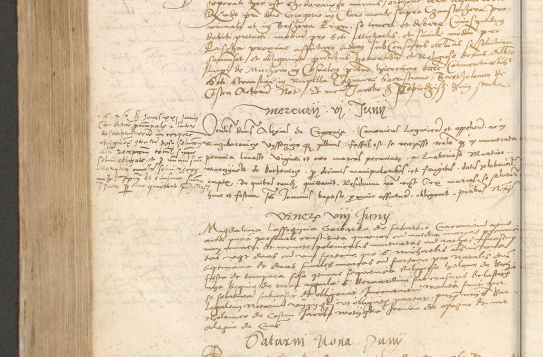 Zdjęcie nr 1119 dla obiektu archiwalnego: Acta obligationum coram reverendo patre domino Thoma Rosnowsky canonico et officiali generali Cracoviensi ad annum Domini 1518