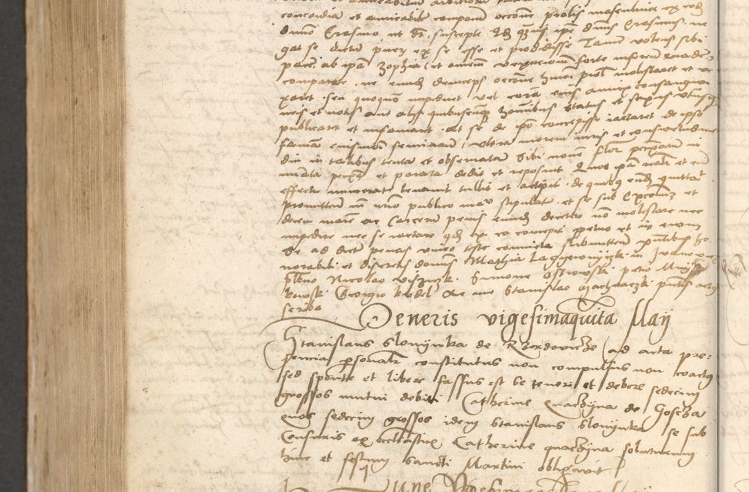 Zdjęcie nr 1117 dla obiektu archiwalnego: Acta obligationum coram reverendo patre domino Thoma Rosnowsky canonico et officiali generali Cracoviensi ad annum Domini 1518
