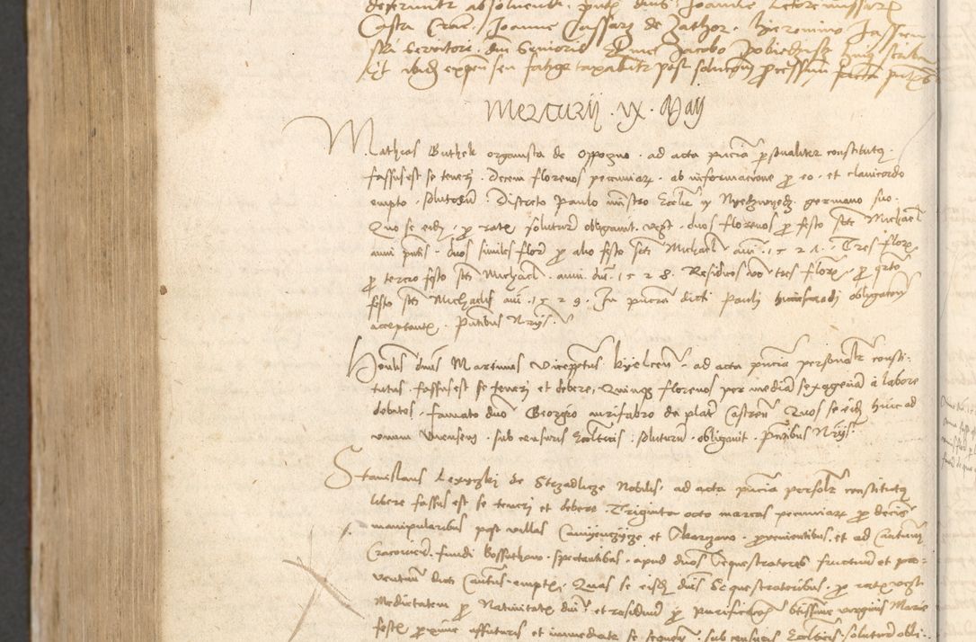 Zdjęcie nr 1115 dla obiektu archiwalnego: Acta obligationum coram reverendo patre domino Thoma Rosnowsky canonico et officiali generali Cracoviensi ad annum Domini 1518