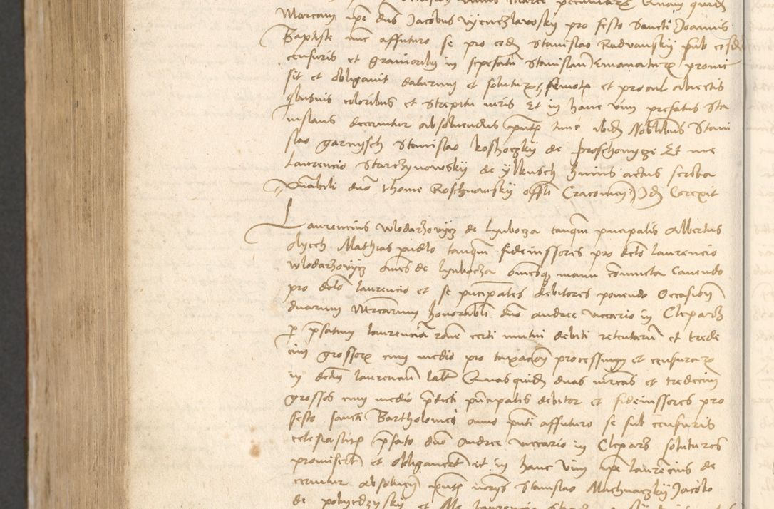 Zdjęcie nr 1107 dla obiektu archiwalnego: Acta obligationum coram reverendo patre domino Thoma Rosnowsky canonico et officiali generali Cracoviensi ad annum Domini 1518
