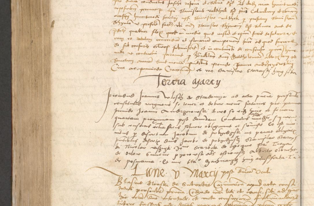 Zdjęcie nr 1091 dla obiektu archiwalnego: Acta obligationum coram reverendo patre domino Thoma Rosnowsky canonico et officiali generali Cracoviensi ad annum Domini 1518