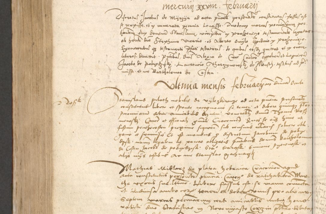 Zdjęcie nr 1089 dla obiektu archiwalnego: Acta obligationum coram reverendo patre domino Thoma Rosnowsky canonico et officiali generali Cracoviensi ad annum Domini 1518