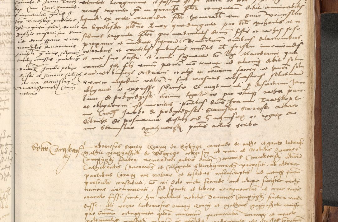 Zdjęcie nr 1084 dla obiektu archiwalnego: Acta obligationum coram reverendo patre domino Thoma Rosnowsky canonico et officiali generali Cracoviensi ad annum Domini 1518