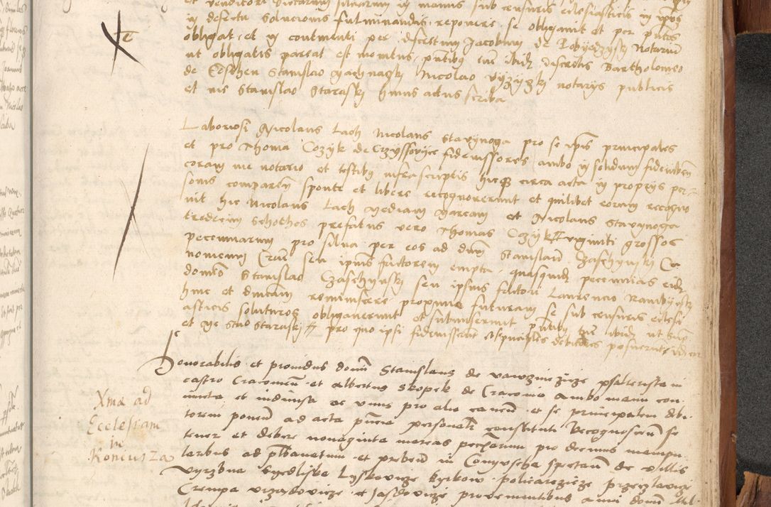 Zdjęcie nr 1076 dla obiektu archiwalnego: Acta obligationum coram reverendo patre domino Thoma Rosnowsky canonico et officiali generali Cracoviensi ad annum Domini 1518