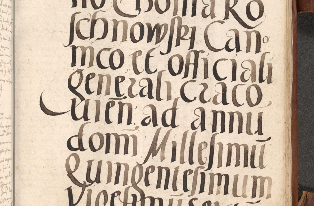 Zdjęcie nr 1070 dla obiektu archiwalnego: Acta obligationum coram reverendo patre domino Thoma Rosnowsky canonico et officiali generali Cracoviensi ad annum Domini 1518