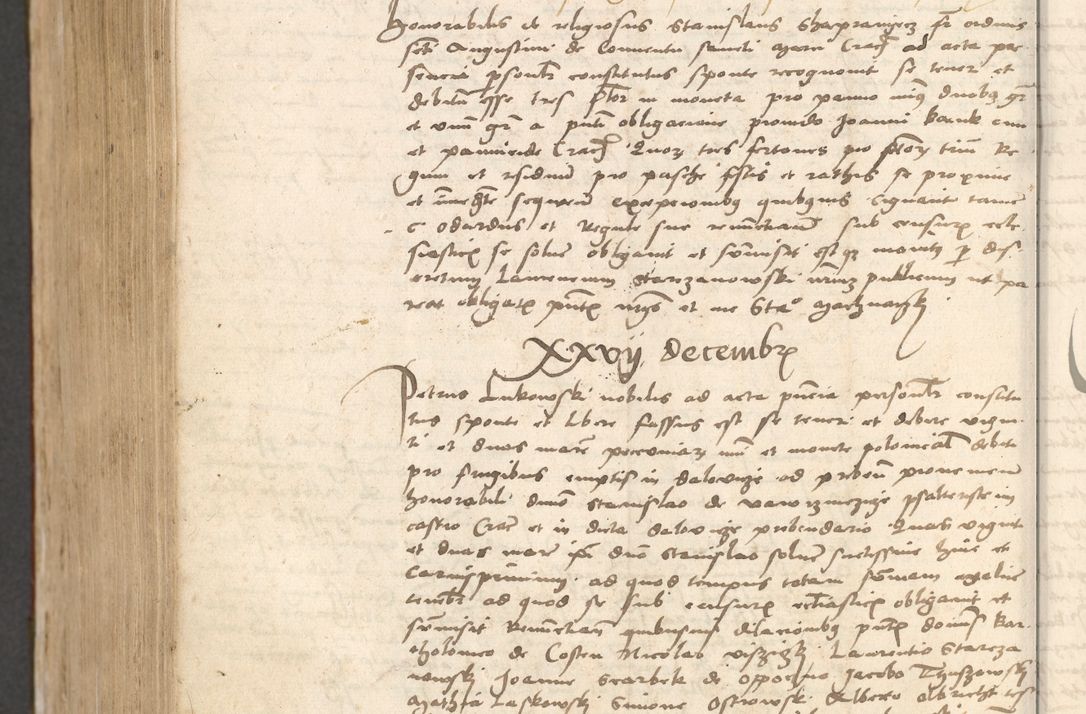 Zdjęcie nr 1069 dla obiektu archiwalnego: Acta obligationum coram reverendo patre domino Thoma Rosnowsky canonico et officiali generali Cracoviensi ad annum Domini 1518