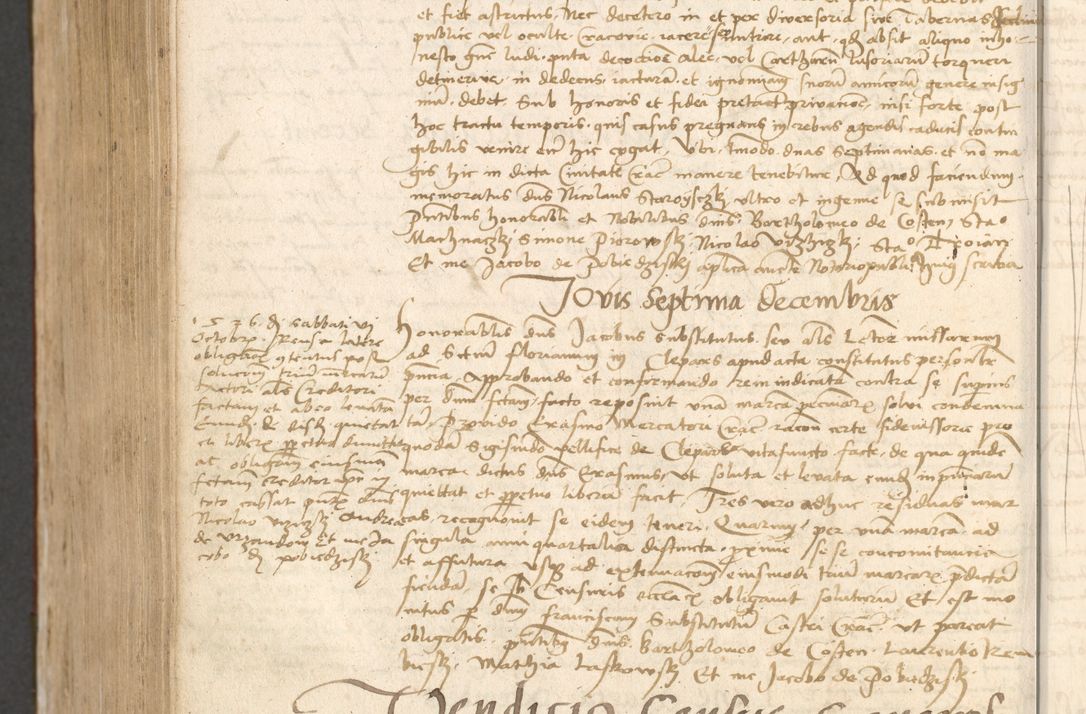 Zdjęcie nr 1059 dla obiektu archiwalnego: Acta obligationum coram reverendo patre domino Thoma Rosnowsky canonico et officiali generali Cracoviensi ad annum Domini 1518