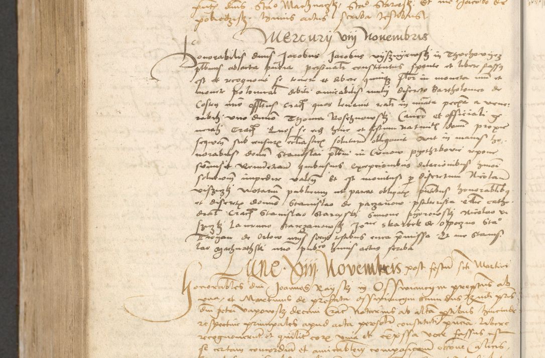 Zdjęcie nr 1055 dla obiektu archiwalnego: Acta obligationum coram reverendo patre domino Thoma Rosnowsky canonico et officiali generali Cracoviensi ad annum Domini 1518