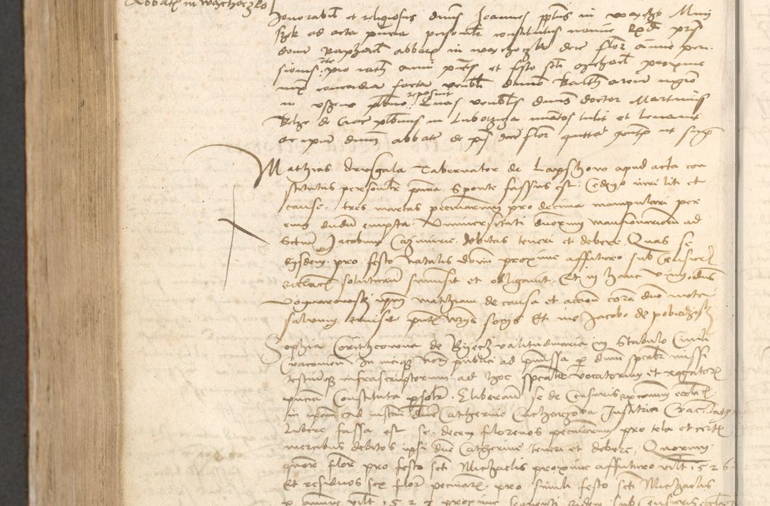 Zdjęcie nr 1049 dla obiektu archiwalnego: Acta obligationum coram reverendo patre domino Thoma Rosnowsky canonico et officiali generali Cracoviensi ad annum Domini 1518