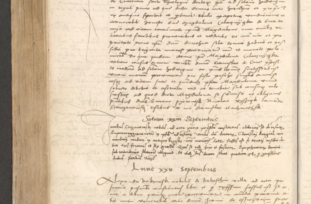 Zdjęcie nr 1043 dla obiektu archiwalnego: Acta obligationum coram reverendo patre domino Thoma Rosnowsky canonico et officiali generali Cracoviensi ad annum Domini 1518