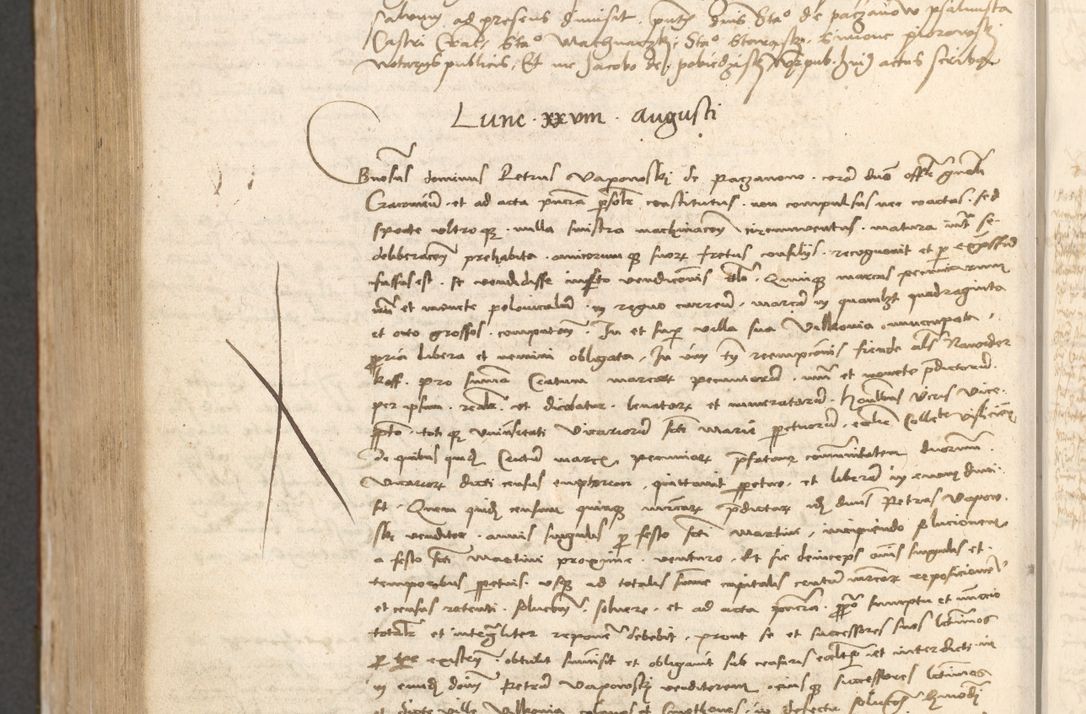 Zdjęcie nr 1039 dla obiektu archiwalnego: Acta obligationum coram reverendo patre domino Thoma Rosnowsky canonico et officiali generali Cracoviensi ad annum Domini 1518