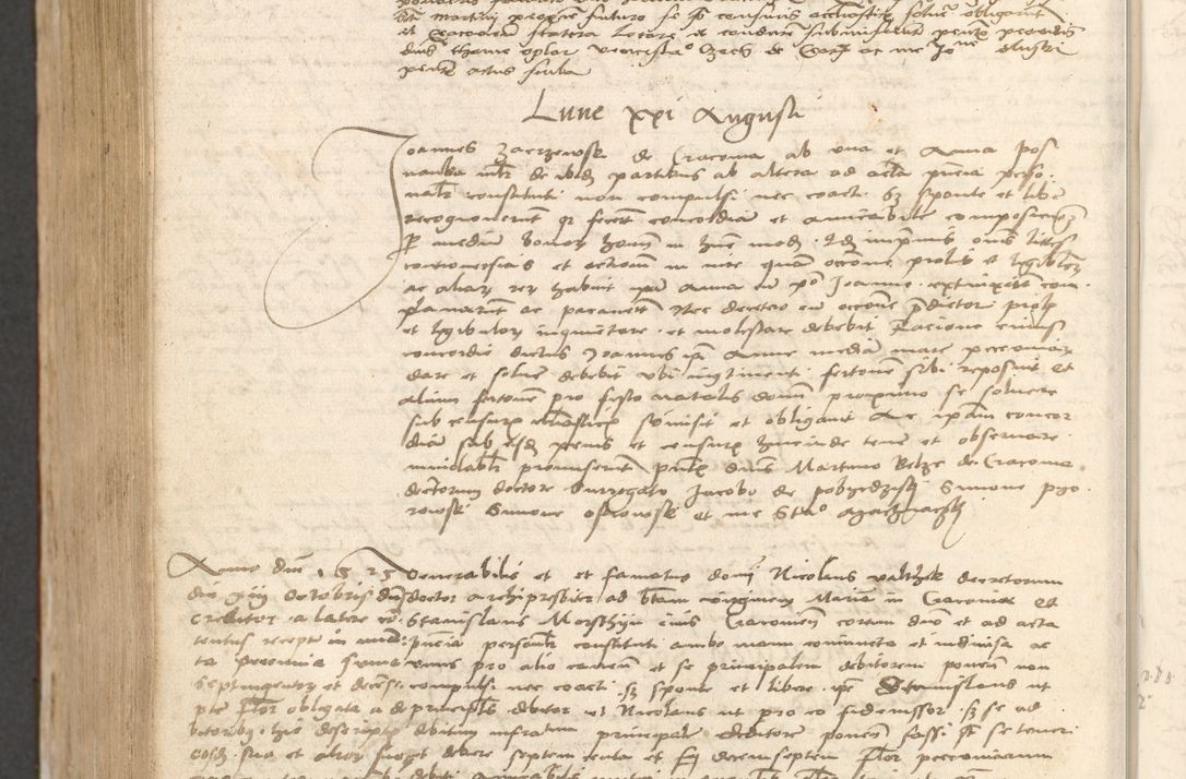 Zdjęcie nr 1037 dla obiektu archiwalnego: Acta obligationum coram reverendo patre domino Thoma Rosnowsky canonico et officiali generali Cracoviensi ad annum Domini 1518