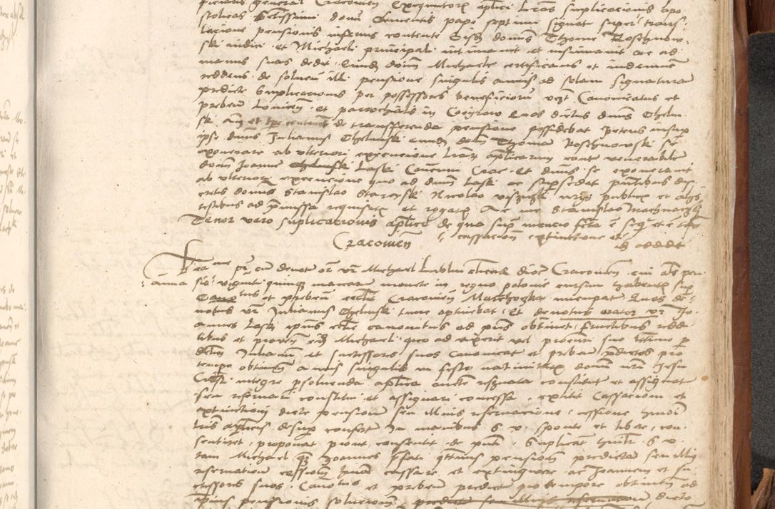 Zdjęcie nr 1034 dla obiektu archiwalnego: Acta obligationum coram reverendo patre domino Thoma Rosnowsky canonico et officiali generali Cracoviensi ad annum Domini 1518