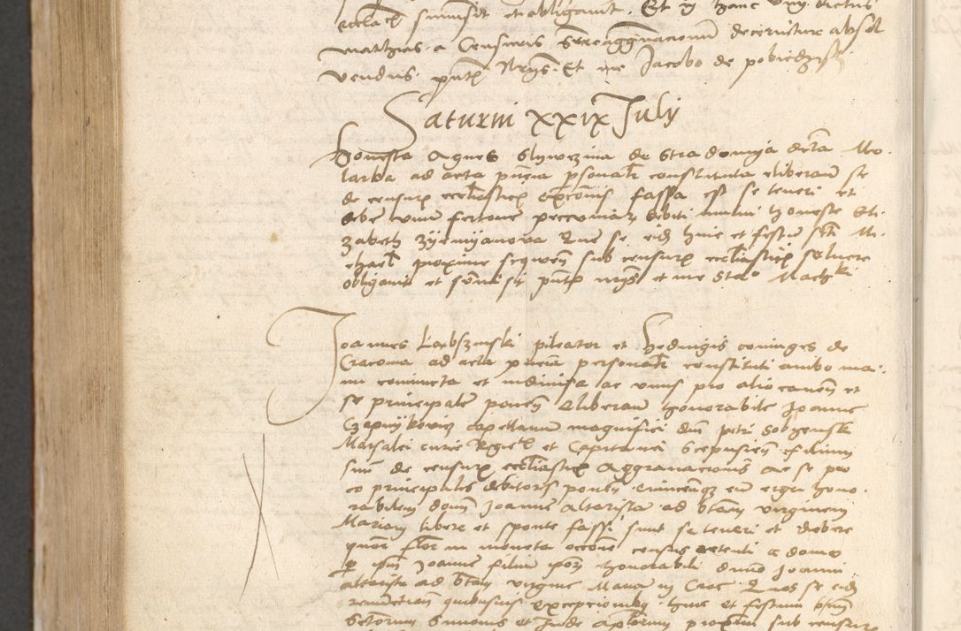 Zdjęcie nr 1033 dla obiektu archiwalnego: Acta obligationum coram reverendo patre domino Thoma Rosnowsky canonico et officiali generali Cracoviensi ad annum Domini 1518
