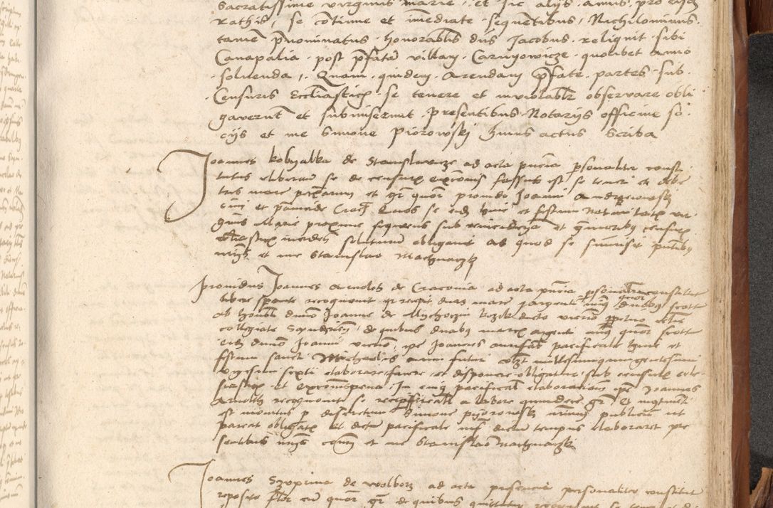 Zdjęcie nr 1032 dla obiektu archiwalnego: Acta obligationum coram reverendo patre domino Thoma Rosnowsky canonico et officiali generali Cracoviensi ad annum Domini 1518