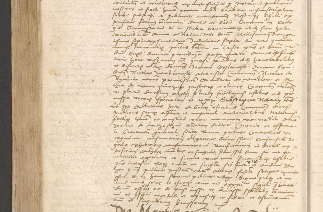 Zdjęcie nr 1031 dla obiektu archiwalnego: Acta obligationum coram reverendo patre domino Thoma Rosnowsky canonico et officiali generali Cracoviensi ad annum Domini 1518