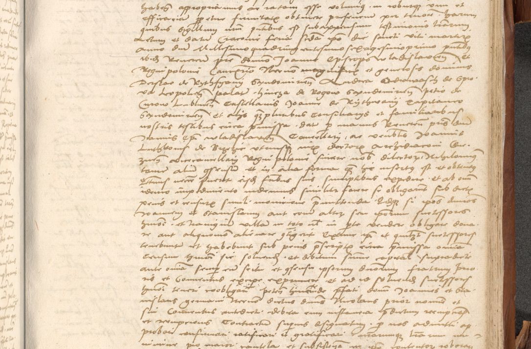 Zdjęcie nr 1030 dla obiektu archiwalnego: Acta obligationum coram reverendo patre domino Thoma Rosnowsky canonico et officiali generali Cracoviensi ad annum Domini 1518