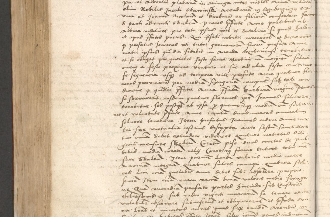 Zdjęcie nr 1025 dla obiektu archiwalnego: Acta obligationum coram reverendo patre domino Thoma Rosnowsky canonico et officiali generali Cracoviensi ad annum Domini 1518