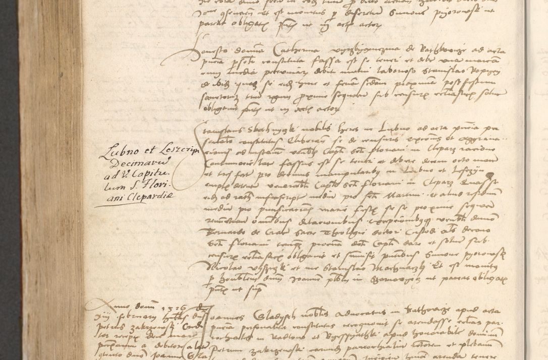 Zdjęcie nr 1017 dla obiektu archiwalnego: Acta obligationum coram reverendo patre domino Thoma Rosnowsky canonico et officiali generali Cracoviensi ad annum Domini 1518