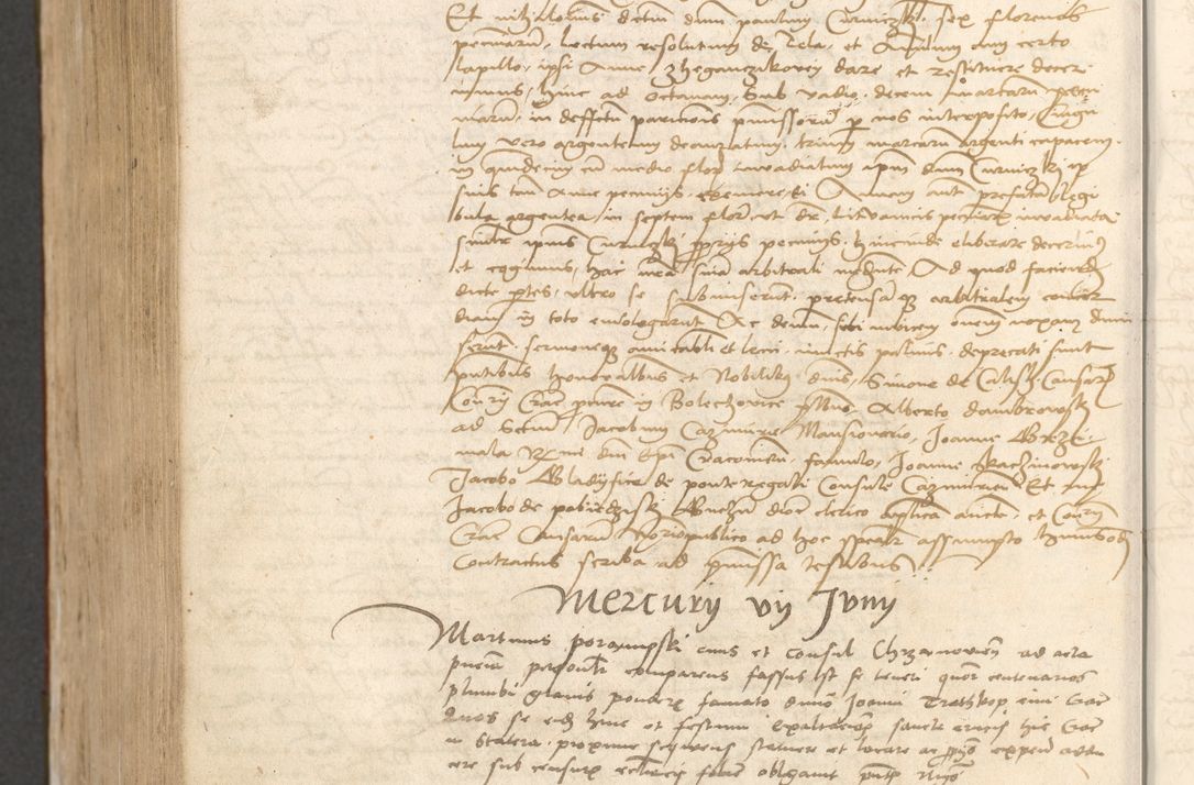 Zdjęcie nr 1015 dla obiektu archiwalnego: Acta obligationum coram reverendo patre domino Thoma Rosnowsky canonico et officiali generali Cracoviensi ad annum Domini 1518