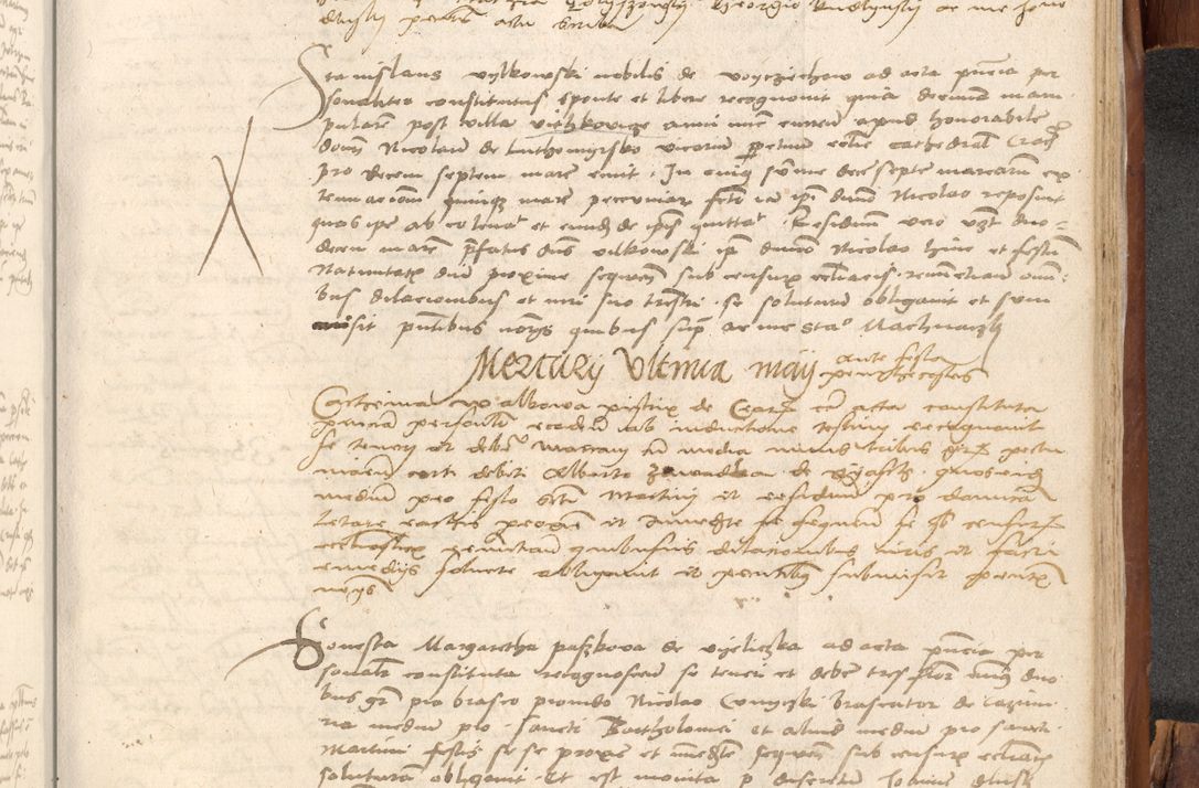 Zdjęcie nr 1012 dla obiektu archiwalnego: Acta obligationum coram reverendo patre domino Thoma Rosnowsky canonico et officiali generali Cracoviensi ad annum Domini 1518