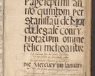 Zdjęcie nr 7 dla obiektu archiwalnego: INRI. Acta actorum, obligacionum et sentenciarum tam interlocutoriarum quam diffinitivarum coram reverendo patre ac egregio viro domino Jacobo Erciss[o]wski decretorum doctorem, canonico et officiali generali Cracoviensi ad annum Domini 1528, indicionem primam, pontificatus sanctissimi in Christo patris et domini domini Clementis divina probidendcia pape seprtimi, annum quintum, per Stanislaum de Mordi legalem consistorii notarium omine felici inchoantur