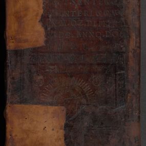 Zdjęcie nr 1 dla obiektu archiwalnego: INRI. Acta actorum, obligacionum et sentenciarum tam interlocutoriarum quam diffinitivarum coram reverendo patre ac egregio viro domino Jacobo Erciss[o]wski decretorum doctorem, canonico et officiali generali Cracoviensi ad annum Domini 1528, indicionem primam, pontificatus sanctissimi in Christo patris et domini domini Clementis divina probidendcia pape seprtimi, annum quintum, per Stanislaum de Mordi legalem consistorii notarium omine felici inchoantur