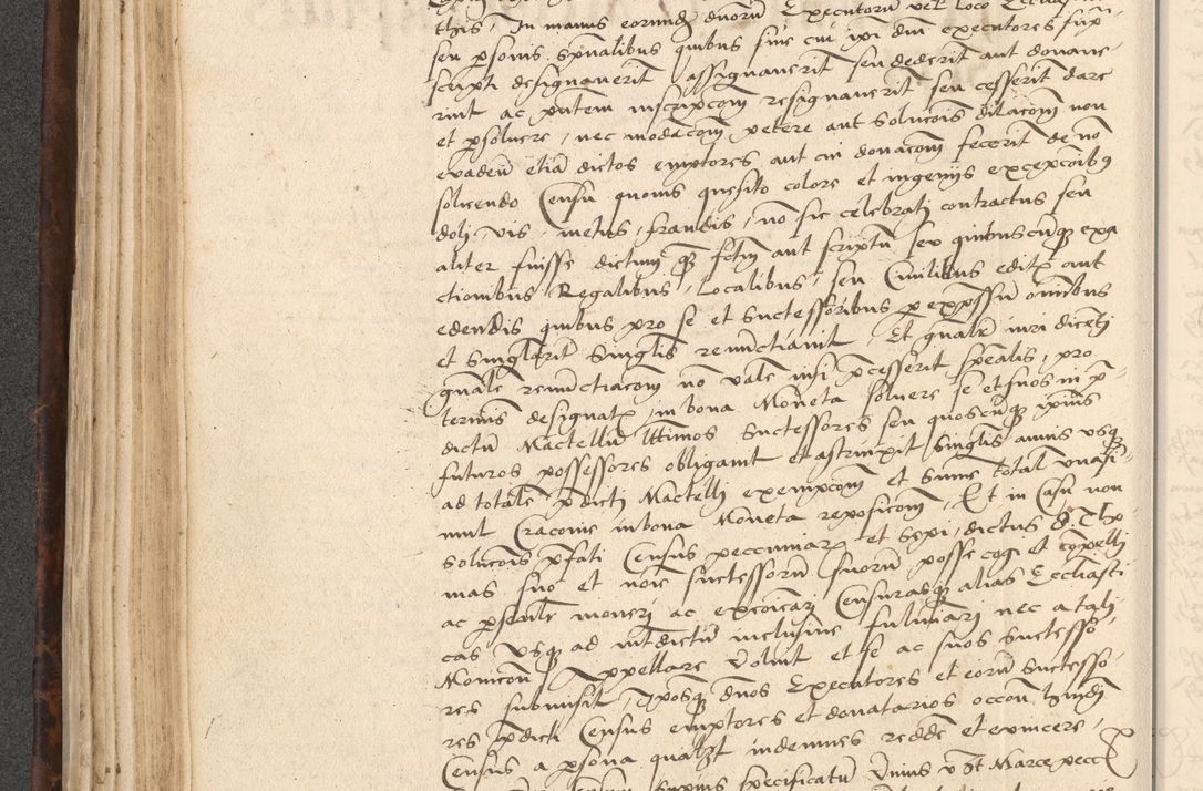 Zdjęcie nr 200 dla obiektu archiwalnego: INRI. Acta actorum, obligacionum et sentenciarum tam interlocutoriarum quam diffinitivarum coram reverendo patre ac egregio viro domino Jacobo Erciss[o]wski decretorum doctorem, canonico et officiali generali Cracoviensi ad annum Domini 1528, indicionem primam, pontificatus sanctissimi in Christo patris et domini domini Clementis divina probidendcia pape seprtimi, annum quintum, per Stanislaum de Mordi legalem consistorii notarium omine felici inchoantur