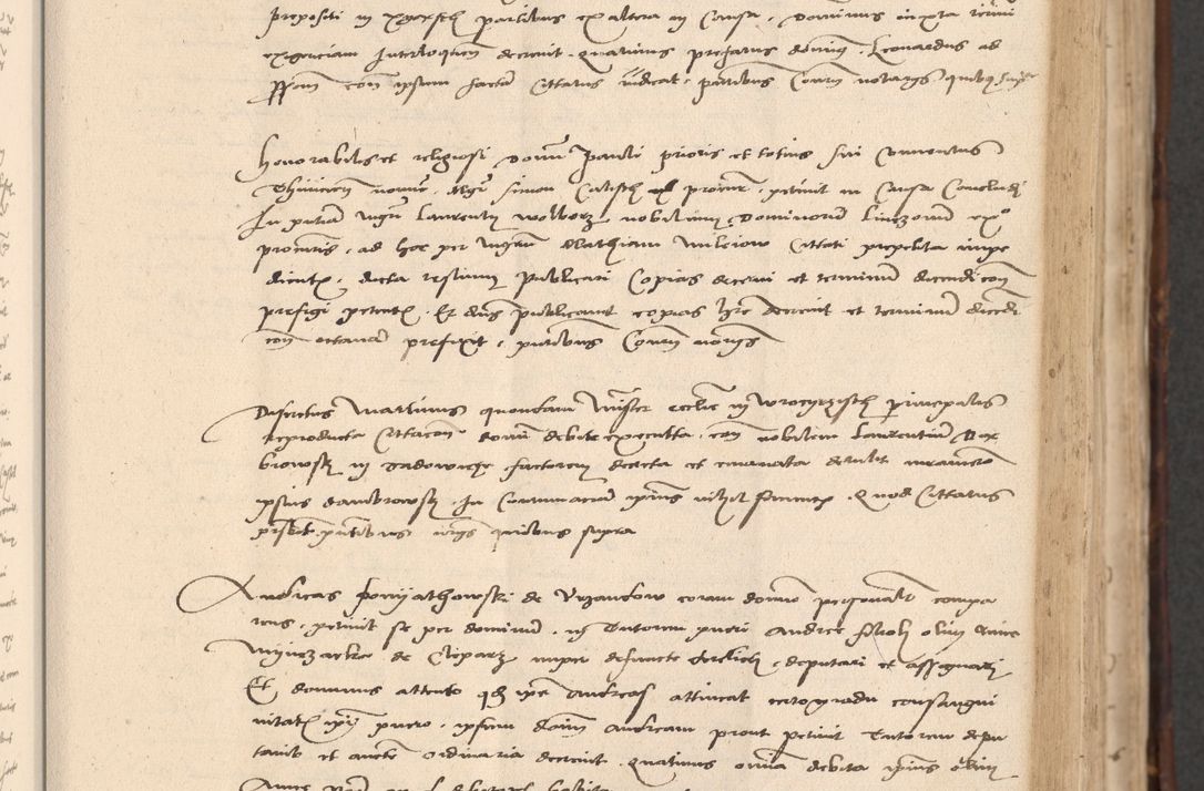 Zdjęcie nr 187 dla obiektu archiwalnego: INRI. Acta actorum, obligacionum et sentenciarum tam interlocutoriarum quam diffinitivarum coram reverendo patre ac egregio viro domino Jacobo Erciss[o]wski decretorum doctorem, canonico et officiali generali Cracoviensi ad annum Domini 1528, indicionem primam, pontificatus sanctissimi in Christo patris et domini domini Clementis divina probidendcia pape seprtimi, annum quintum, per Stanislaum de Mordi legalem consistorii notarium omine felici inchoantur