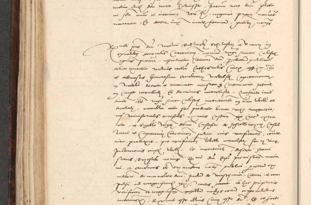 Zdjęcie nr 186 dla obiektu archiwalnego: INRI. Acta actorum, obligacionum et sentenciarum tam interlocutoriarum quam diffinitivarum coram reverendo patre ac egregio viro domino Jacobo Erciss[o]wski decretorum doctorem, canonico et officiali generali Cracoviensi ad annum Domini 1528, indicionem primam, pontificatus sanctissimi in Christo patris et domini domini Clementis divina probidendcia pape seprtimi, annum quintum, per Stanislaum de Mordi legalem consistorii notarium omine felici inchoantur