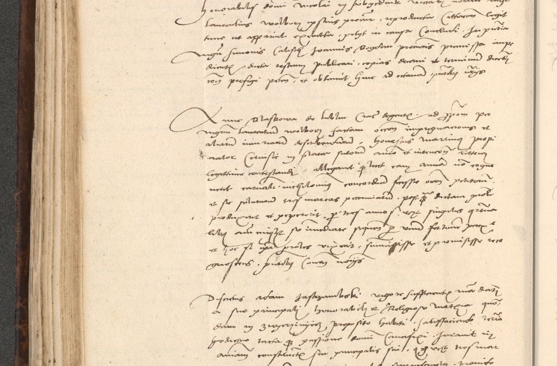 Zdjęcie nr 184 dla obiektu archiwalnego: INRI. Acta actorum, obligacionum et sentenciarum tam interlocutoriarum quam diffinitivarum coram reverendo patre ac egregio viro domino Jacobo Erciss[o]wski decretorum doctorem, canonico et officiali generali Cracoviensi ad annum Domini 1528, indicionem primam, pontificatus sanctissimi in Christo patris et domini domini Clementis divina probidendcia pape seprtimi, annum quintum, per Stanislaum de Mordi legalem consistorii notarium omine felici inchoantur