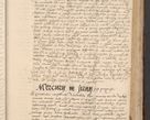 Zdjęcie nr 161 dla obiektu archiwalnego: INRI. Acta actorum, obligacionum et sentenciarum tam interlocutoriarum quam diffinitivarum coram reverendo patre ac egregio viro domino Jacobo Erciss[o]wski decretorum doctorem, canonico et officiali generali Cracoviensi ad annum Domini 1528, indicionem primam, pontificatus sanctissimi in Christo patris et domini domini Clementis divina probidendcia pape seprtimi, annum quintum, per Stanislaum de Mordi legalem consistorii notarium omine felici inchoantur