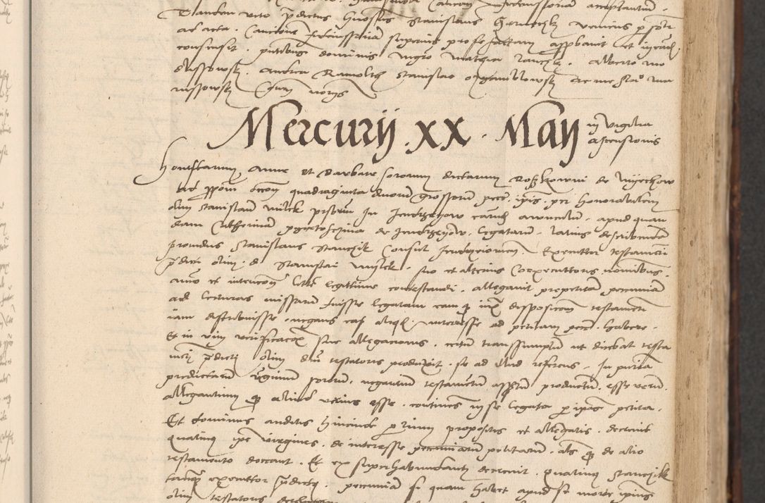 Zdjęcie nr 149 dla obiektu archiwalnego: INRI. Acta actorum, obligacionum et sentenciarum tam interlocutoriarum quam diffinitivarum coram reverendo patre ac egregio viro domino Jacobo Erciss[o]wski decretorum doctorem, canonico et officiali generali Cracoviensi ad annum Domini 1528, indicionem primam, pontificatus sanctissimi in Christo patris et domini domini Clementis divina probidendcia pape seprtimi, annum quintum, per Stanislaum de Mordi legalem consistorii notarium omine felici inchoantur