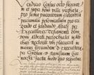 Zdjęcie nr 143 dla obiektu archiwalnego: INRI. Acta actorum, obligacionum et sentenciarum tam interlocutoriarum quam diffinitivarum coram reverendo patre ac egregio viro domino Jacobo Erciss[o]wski decretorum doctorem, canonico et officiali generali Cracoviensi ad annum Domini 1528, indicionem primam, pontificatus sanctissimi in Christo patris et domini domini Clementis divina probidendcia pape seprtimi, annum quintum, per Stanislaum de Mordi legalem consistorii notarium omine felici inchoantur