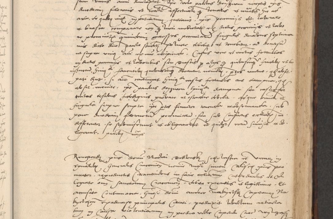 Zdjęcie nr 133 dla obiektu archiwalnego: INRI. Acta actorum, obligacionum et sentenciarum tam interlocutoriarum quam diffinitivarum coram reverendo patre ac egregio viro domino Jacobo Erciss[o]wski decretorum doctorem, canonico et officiali generali Cracoviensi ad annum Domini 1528, indicionem primam, pontificatus sanctissimi in Christo patris et domini domini Clementis divina probidendcia pape seprtimi, annum quintum, per Stanislaum de Mordi legalem consistorii notarium omine felici inchoantur