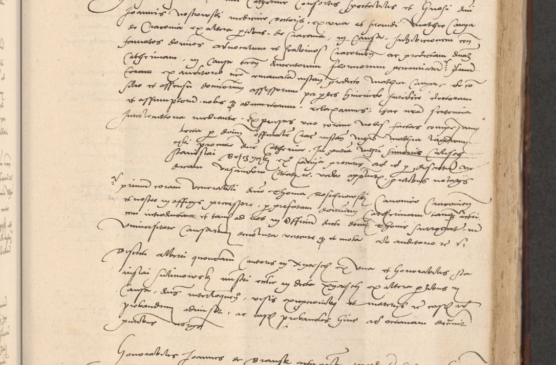 Zdjęcie nr 125 dla obiektu archiwalnego: INRI. Acta actorum, obligacionum et sentenciarum tam interlocutoriarum quam diffinitivarum coram reverendo patre ac egregio viro domino Jacobo Erciss[o]wski decretorum doctorem, canonico et officiali generali Cracoviensi ad annum Domini 1528, indicionem primam, pontificatus sanctissimi in Christo patris et domini domini Clementis divina probidendcia pape seprtimi, annum quintum, per Stanislaum de Mordi legalem consistorii notarium omine felici inchoantur