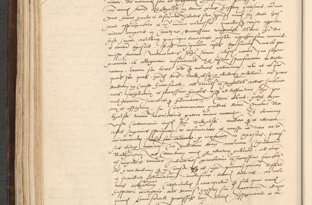 Zdjęcie nr 122 dla obiektu archiwalnego: INRI. Acta actorum, obligacionum et sentenciarum tam interlocutoriarum quam diffinitivarum coram reverendo patre ac egregio viro domino Jacobo Erciss[o]wski decretorum doctorem, canonico et officiali generali Cracoviensi ad annum Domini 1528, indicionem primam, pontificatus sanctissimi in Christo patris et domini domini Clementis divina probidendcia pape seprtimi, annum quintum, per Stanislaum de Mordi legalem consistorii notarium omine felici inchoantur