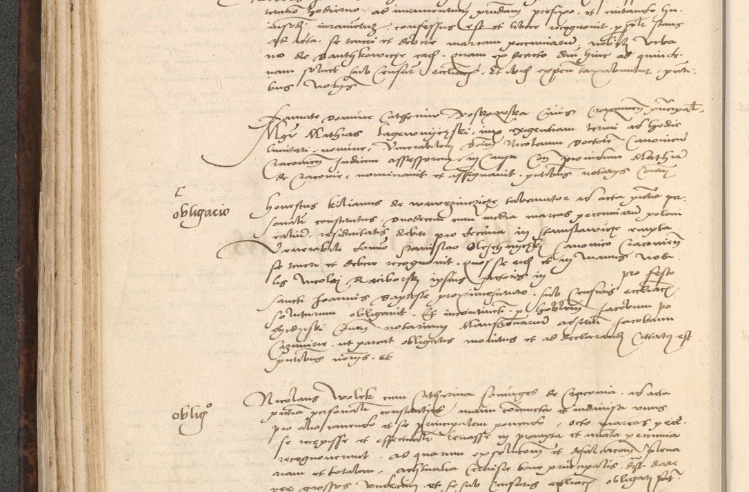 Zdjęcie nr 116 dla obiektu archiwalnego: INRI. Acta actorum, obligacionum et sentenciarum tam interlocutoriarum quam diffinitivarum coram reverendo patre ac egregio viro domino Jacobo Erciss[o]wski decretorum doctorem, canonico et officiali generali Cracoviensi ad annum Domini 1528, indicionem primam, pontificatus sanctissimi in Christo patris et domini domini Clementis divina probidendcia pape seprtimi, annum quintum, per Stanislaum de Mordi legalem consistorii notarium omine felici inchoantur