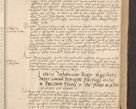 Zdjęcie nr 101 dla obiektu archiwalnego: INRI. Acta actorum, obligacionum et sentenciarum tam interlocutoriarum quam diffinitivarum coram reverendo patre ac egregio viro domino Jacobo Erciss[o]wski decretorum doctorem, canonico et officiali generali Cracoviensi ad annum Domini 1528, indicionem primam, pontificatus sanctissimi in Christo patris et domini domini Clementis divina probidendcia pape seprtimi, annum quintum, per Stanislaum de Mordi legalem consistorii notarium omine felici inchoantur