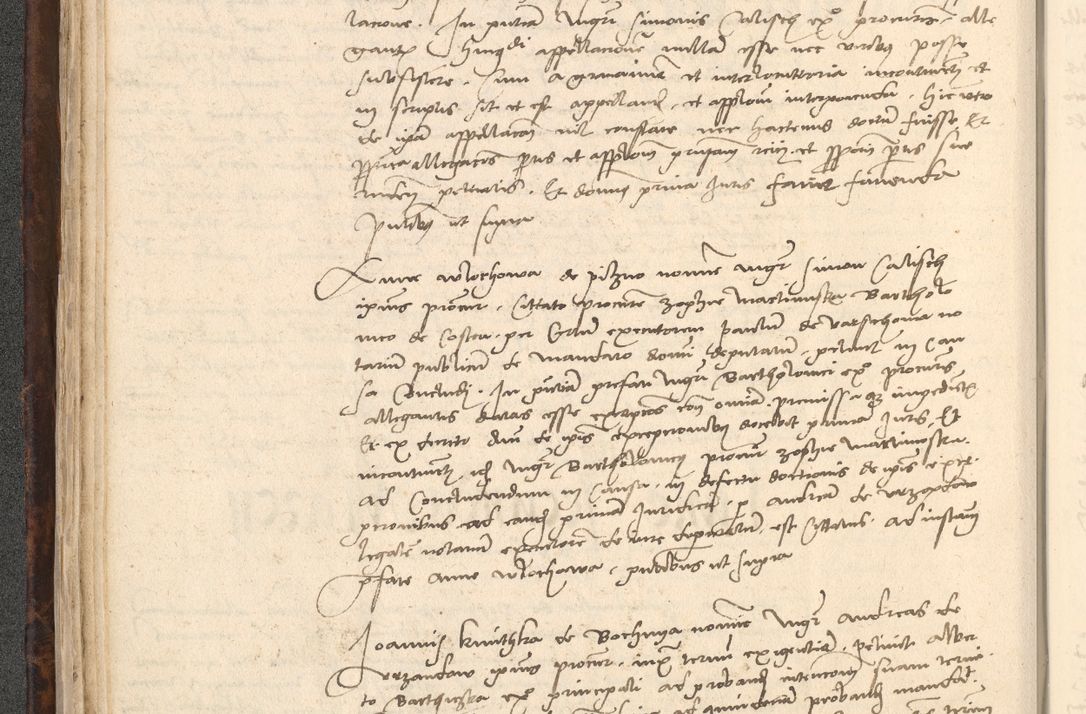 Zdjęcie nr 52 dla obiektu archiwalnego: INRI. Acta actorum, obligacionum et sentenciarum tam interlocutoriarum quam diffinitivarum coram reverendo patre ac egregio viro domino Jacobo Erciss[o]wski decretorum doctorem, canonico et officiali generali Cracoviensi ad annum Domini 1528, indicionem primam, pontificatus sanctissimi in Christo patris et domini domini Clementis divina probidendcia pape seprtimi, annum quintum, per Stanislaum de Mordi legalem consistorii notarium omine felici inchoantur