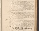 Zdjęcie nr 47 dla obiektu archiwalnego: INRI. Acta actorum, obligacionum et sentenciarum tam interlocutoriarum quam diffinitivarum coram reverendo patre ac egregio viro domino Jacobo Erciss[o]wski decretorum doctorem, canonico et officiali generali Cracoviensi ad annum Domini 1528, indicionem primam, pontificatus sanctissimi in Christo patris et domini domini Clementis divina probidendcia pape seprtimi, annum quintum, per Stanislaum de Mordi legalem consistorii notarium omine felici inchoantur