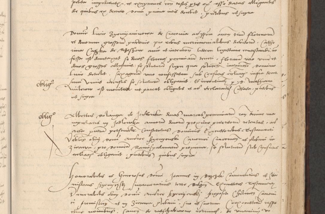 Zdjęcie nr 43 dla obiektu archiwalnego: INRI. Acta actorum, obligacionum et sentenciarum tam interlocutoriarum quam diffinitivarum coram reverendo patre ac egregio viro domino Jacobo Erciss[o]wski decretorum doctorem, canonico et officiali generali Cracoviensi ad annum Domini 1528, indicionem primam, pontificatus sanctissimi in Christo patris et domini domini Clementis divina probidendcia pape seprtimi, annum quintum, per Stanislaum de Mordi legalem consistorii notarium omine felici inchoantur