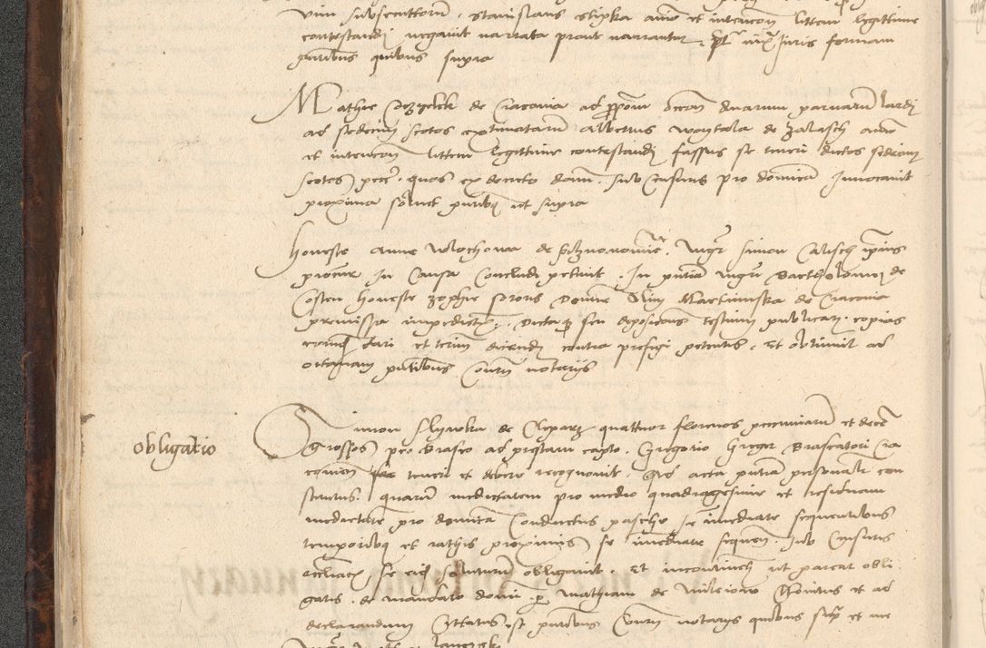 Zdjęcie nr 30 dla obiektu archiwalnego: INRI. Acta actorum, obligacionum et sentenciarum tam interlocutoriarum quam diffinitivarum coram reverendo patre ac egregio viro domino Jacobo Erciss[o]wski decretorum doctorem, canonico et officiali generali Cracoviensi ad annum Domini 1528, indicionem primam, pontificatus sanctissimi in Christo patris et domini domini Clementis divina probidendcia pape seprtimi, annum quintum, per Stanislaum de Mordi legalem consistorii notarium omine felici inchoantur
