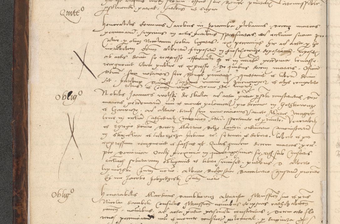Zdjęcie nr 10 dla obiektu archiwalnego: INRI. Acta actorum, obligacionum et sentenciarum tam interlocutoriarum quam diffinitivarum coram reverendo patre ac egregio viro domino Jacobo Erciss[o]wski decretorum doctorem, canonico et officiali generali Cracoviensi ad annum Domini 1528, indicionem primam, pontificatus sanctissimi in Christo patris et domini domini Clementis divina probidendcia pape seprtimi, annum quintum, per Stanislaum de Mordi legalem consistorii notarium omine felici inchoantur