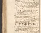 Zdjęcie nr 394 dla obiektu archiwalnego: INRI. Acta actorum, obligacionum et sentenciarum tam interlocutoriarum quam diffinitivarum coram reverendo patre ac egregio viro domino Jacobo Erciss[o]wski decretorum doctorem, canonico et officiali generali Cracoviensi ad annum Domini 1528, indicionem primam, pontificatus sanctissimi in Christo patris et domini domini Clementis divina probidendcia pape seprtimi, annum quintum, per Stanislaum de Mordi legalem consistorii notarium omine felici inchoantur